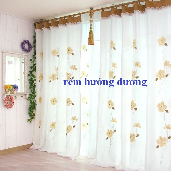 rèm vải 2 lớp cho văn phòng